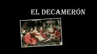 Boccaccio: El Decamerón